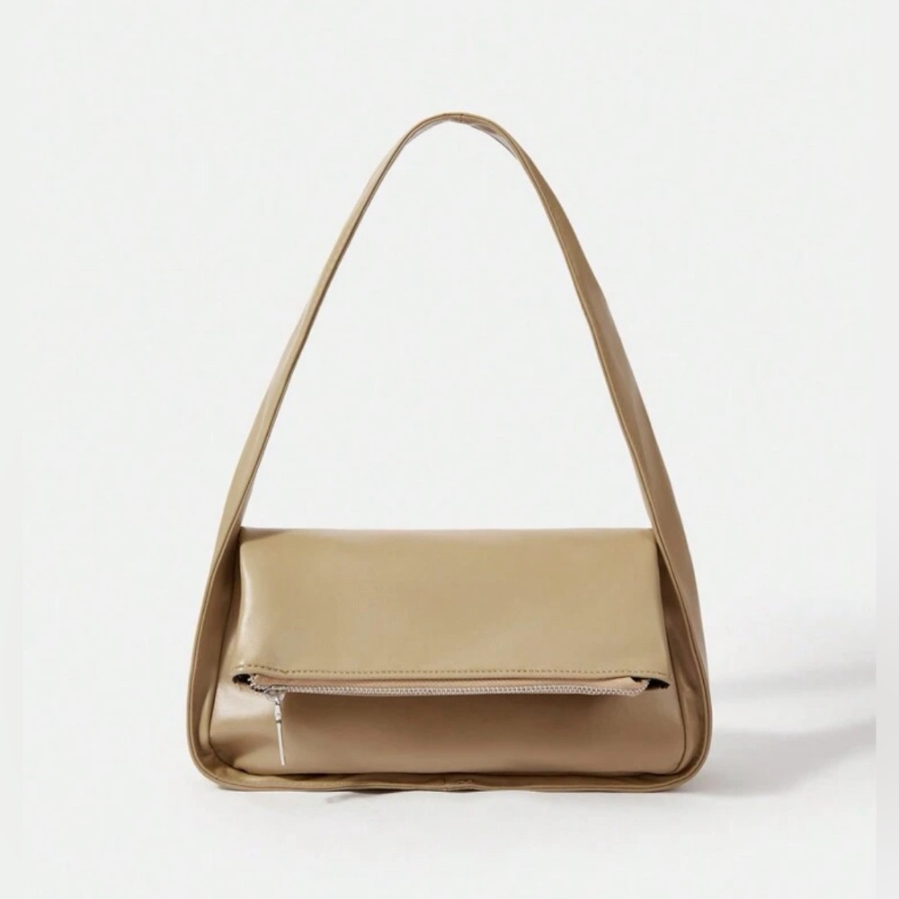PU Leather Flap Shoulder Bag